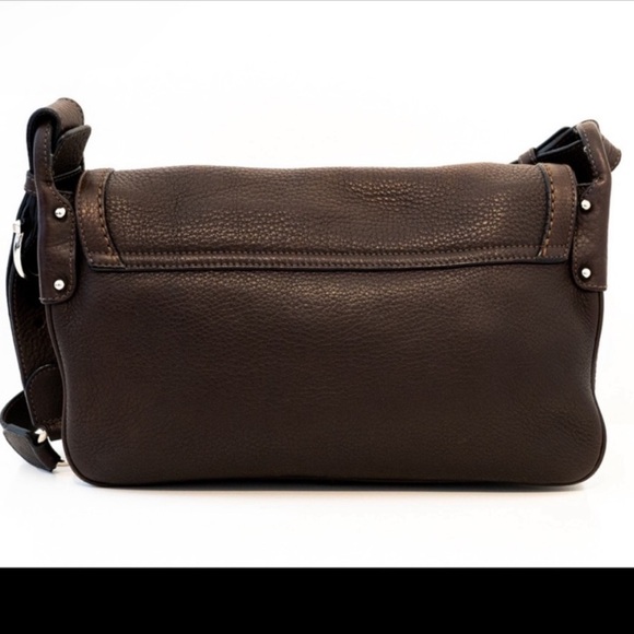 Salvatore Ferragamo brown leather shoulder bag - Picture 6 of 6